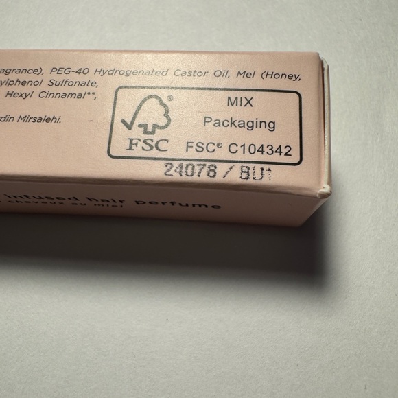 Gisou Honey Infused Hair Perfume Clean Beauty Fragrance Boxed .13oz 4ml - Picture 4 of 5